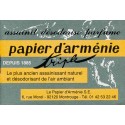 Lot de 12 carnets Papier d'Arménie