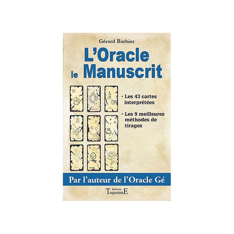  Oracle Le Manuscrit - le livre_(Esotérisme - Arts divinatoires_Cartomancie - Tarot) 