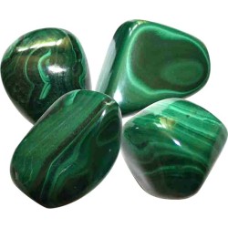 Pierres Roulées - Malachite - Sachet 500 grs.