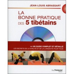  La bonne pratique des 5 tibétains - Livre + DVD 