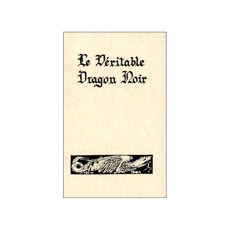  Le véritable dragon noir 