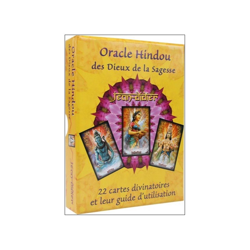  Oracle Hindou des Dieux de la Sagesse 