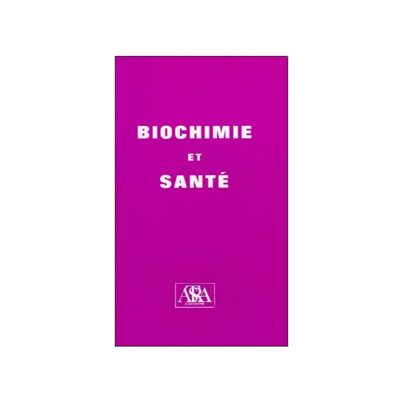  Biochimie et santé 