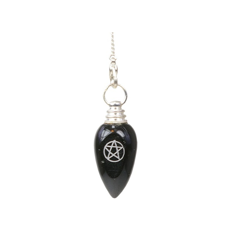  Pendule Onyx - Pentagramme 