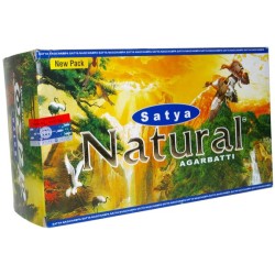 Encens Natural - 15 grs - Satya - Lot de 12 boîtes