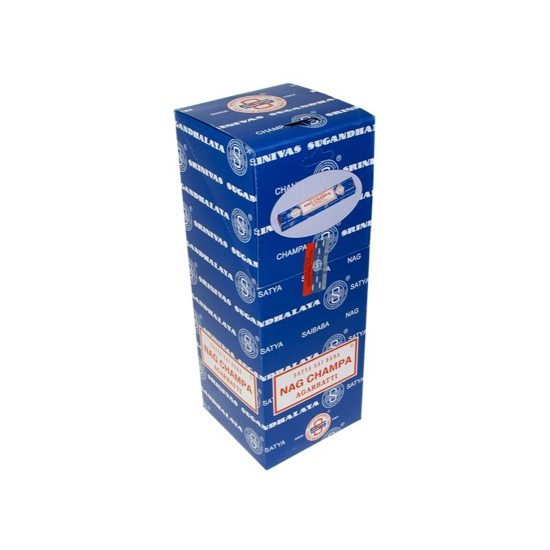  Encens Nag Champa - 10 grs - Satya - Lot de 25 boîtes 