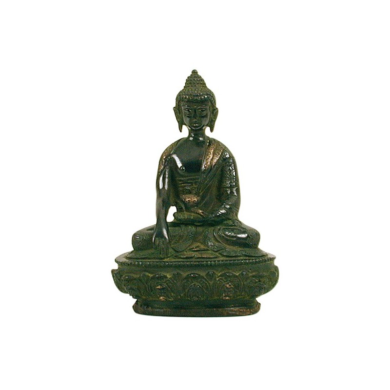  Bouddha antique - Inde - 14,5 cm 