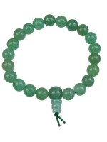  Bracelet mala tibétain - Aventurine verte 