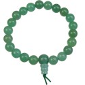  Bracelet mala tibétain - Aventurine verte 