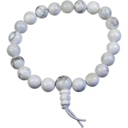 Bracelet mala tibétain - Magnésite