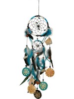  Attrape Rêves Bleu Turquoise - Petit modèle 