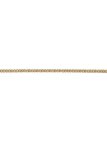  Chaîne maille gourmette Métal doré - 50 cm 