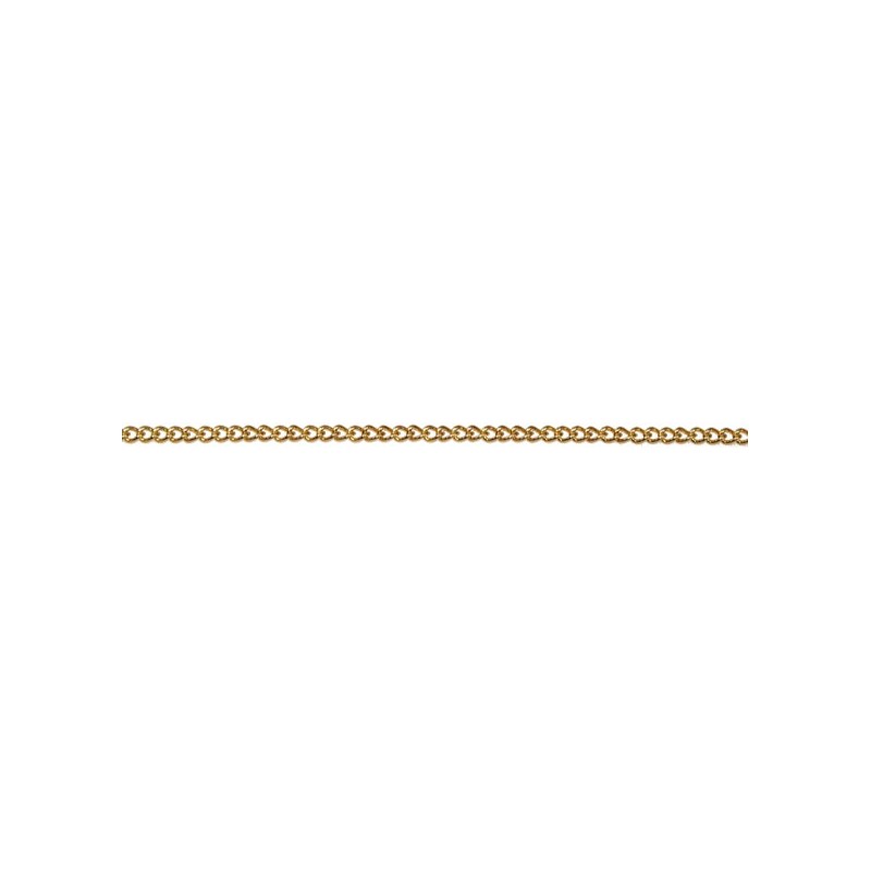  Chaîne maille gourmette Métal doré - 50 cm 
