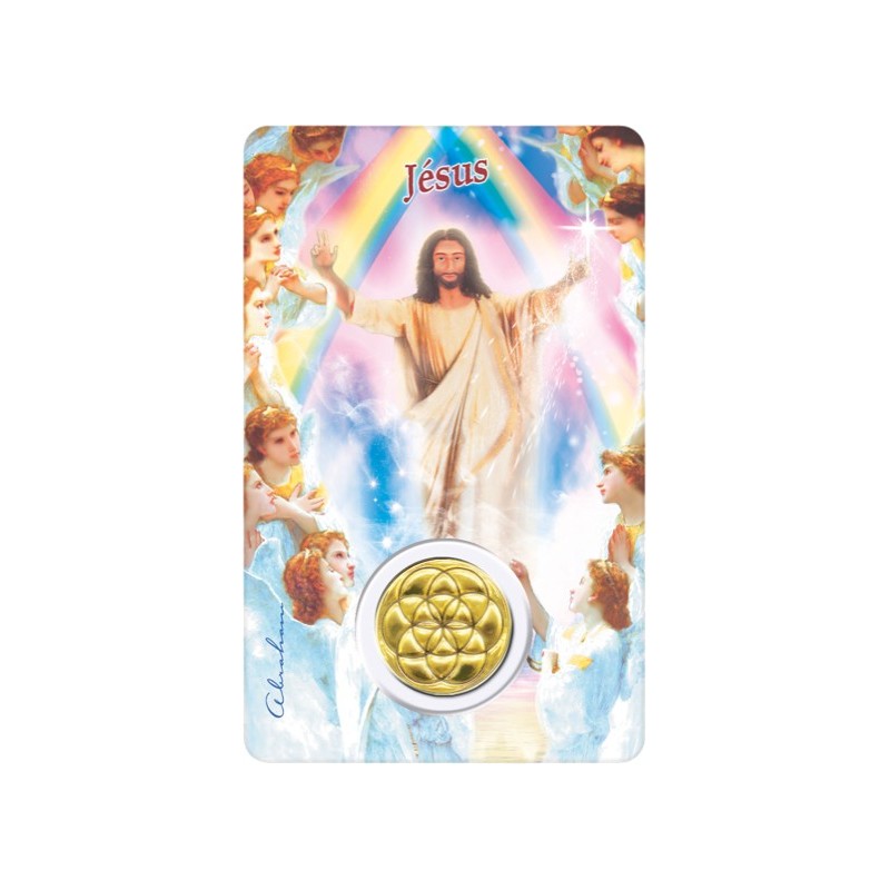  Carte Protection - Jésus 