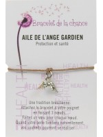  Bracelet de la chance - Aile de l'ange gardien 