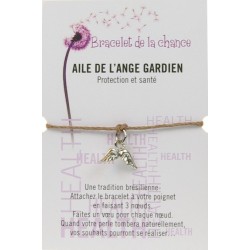  Bracelet de la chance - Aile de l'ange gardien 