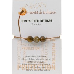 Bracelet de la chance - Perles d' Oeil de Tigre