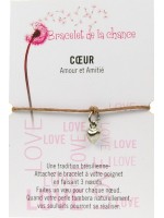  Bracelet de la chance - Coeur 