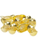  Petits Lingots Dorés - Lot de 10 pièces 