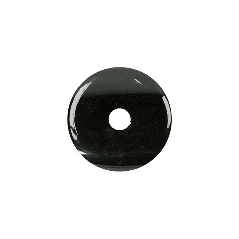  Pi Chinois Tourmaline noire 30 mm - Lot de 6 pcs 