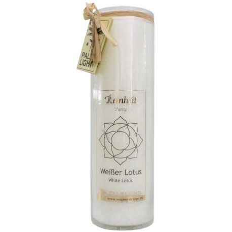 Bougie Chakra : Lotus Blanc