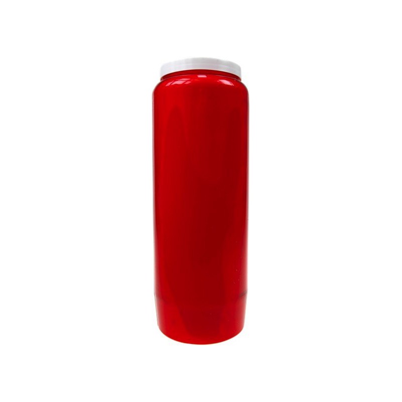 Lampe de sanctuaire 9 jours - Rouge - Carton de 6