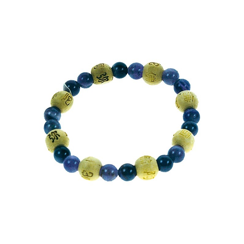  Bracelet perles de karma - Sodalite 