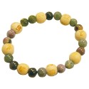  Bracelet perles de karma - Agate 