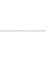 Chaîne maille gourmette Métal argenté - 50 cm