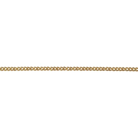 Chaîne maille gourmette Métal doré - 45 cm