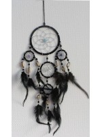 Dreamcatcher Petit Modèle Noir - 9 cm