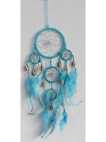 Dreamcatcher Petit Modèle Turquoise - 9 cm