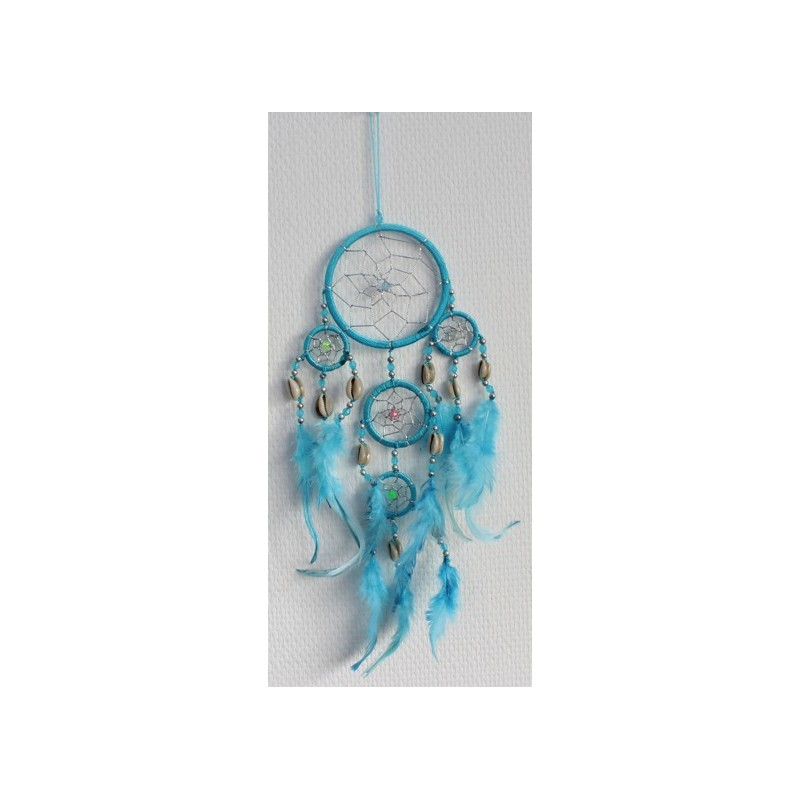 Dreamcatcher Petit Modèle Turquoise - 9 cm