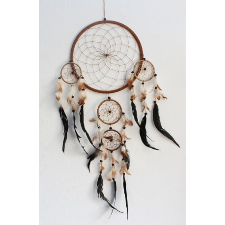 Dreamcatcher Grand Modèle Naturel - 26 cm