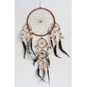 Dreamcatcher Grand Modèle Naturel - 26 cm