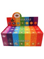 Encens Green Tree 7 Chakras 15 grammes - Lot de 12