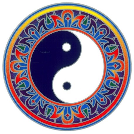 Autocollant Attrape Soleil : Yin Yang