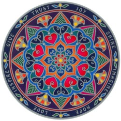 Autocollant Attrape Soleil : Mandala 1