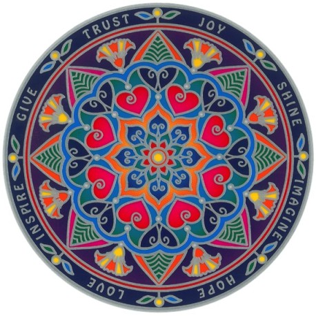 Autocollant Attrape Soleil : Mandala 1