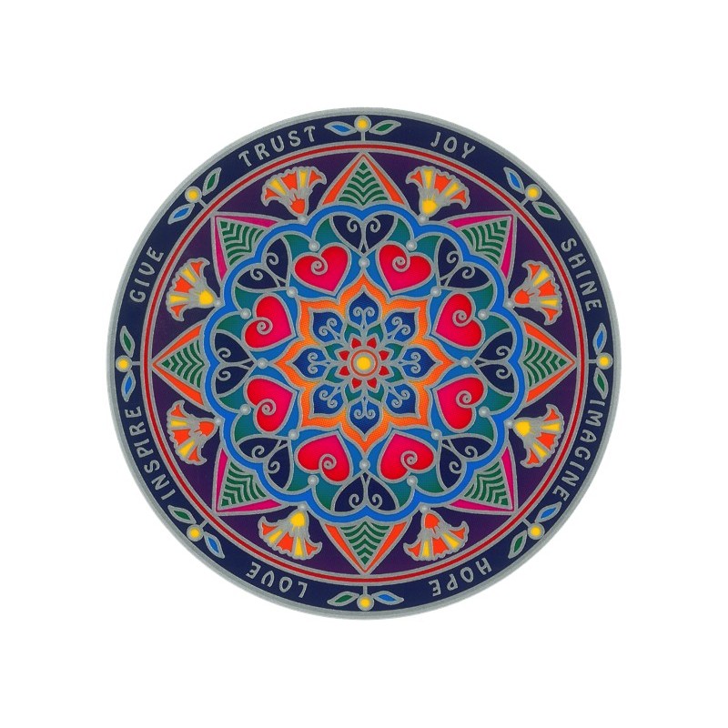 Autocollant Attrape Soleil : Mandala 1