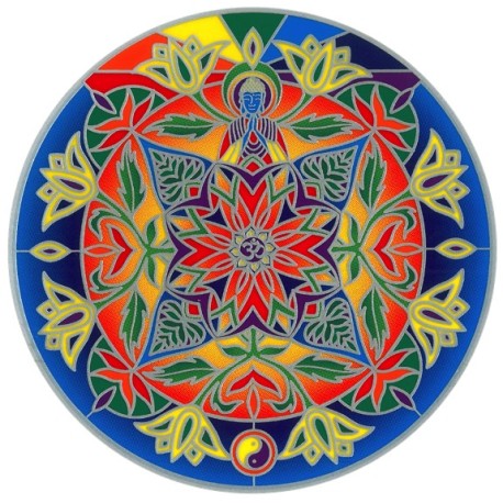 Autocollant Attrape Soleil : Mandala 2