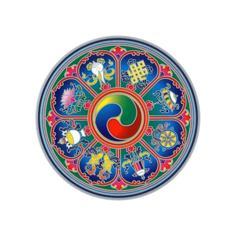 Autocollant Attrape Soleil : Mandala 5