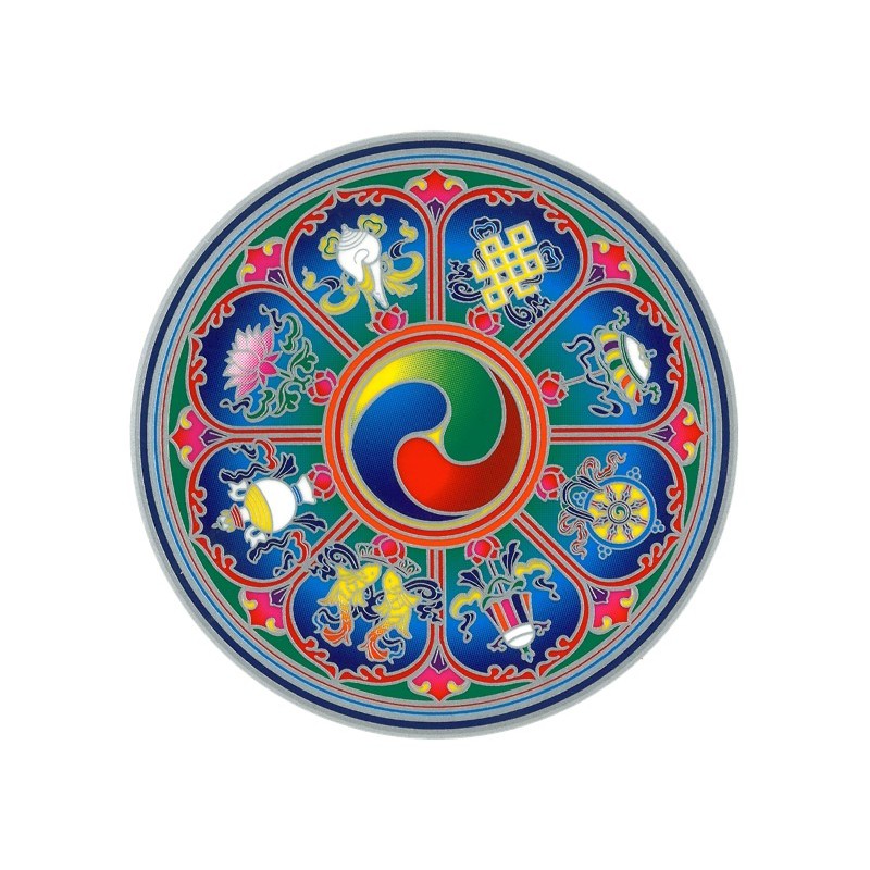 Autocollant Attrape Soleil : Mandala 5