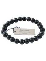 Bracelet perles rondes shungite