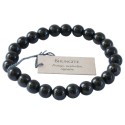 Bracelet perles rondes shungite