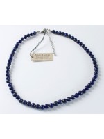 Collier Lapis Lazuli perles rondes 6 mm