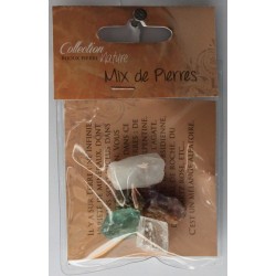 Sachet pierres brutes - Mix de pierres - lot de 6