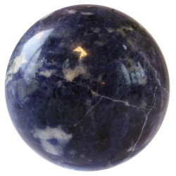 Sphère sodalite 6 à 7 cm