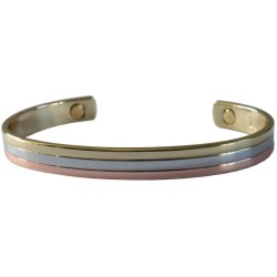 Bracelet  3 Métaux avec Aimant
