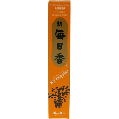 Encens japonais - Ambre - boîte de 50 sticks